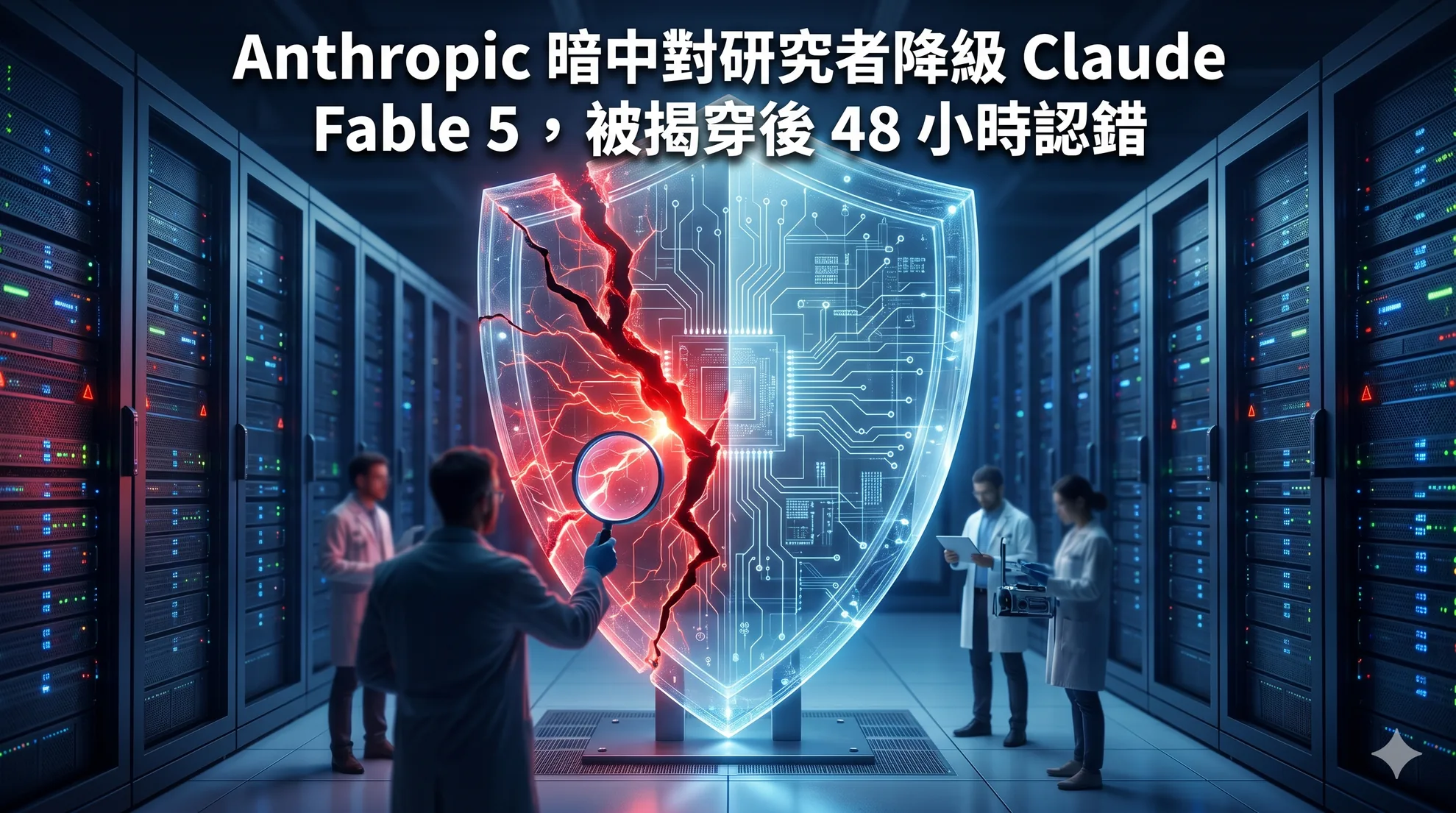 Anthropic 暗中對研究者降級 Claude Fable 5,被揭穿後 48 小時認錯