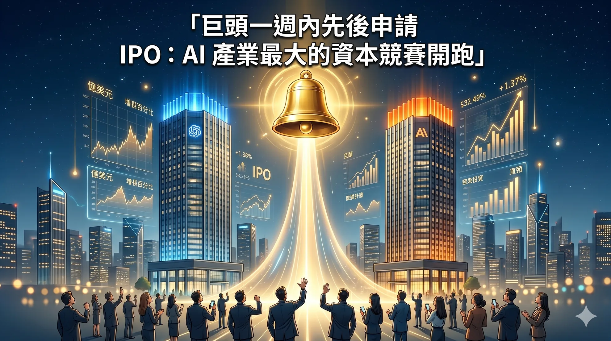 OpenAI 與 Anthropic 一週內先後申請 IPO：AI 產業最大的資本競賽開跑
