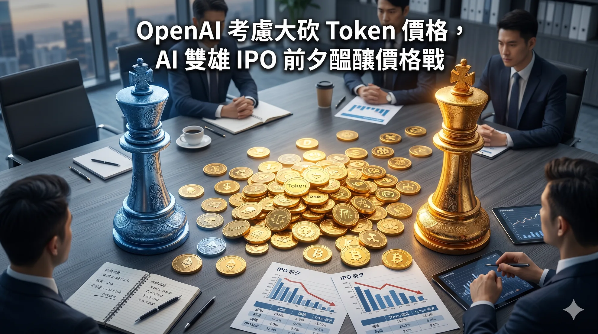OpenAI 考慮大砍 Token 價格，AI 雙雄 IPO 前夕醞釀價格戰