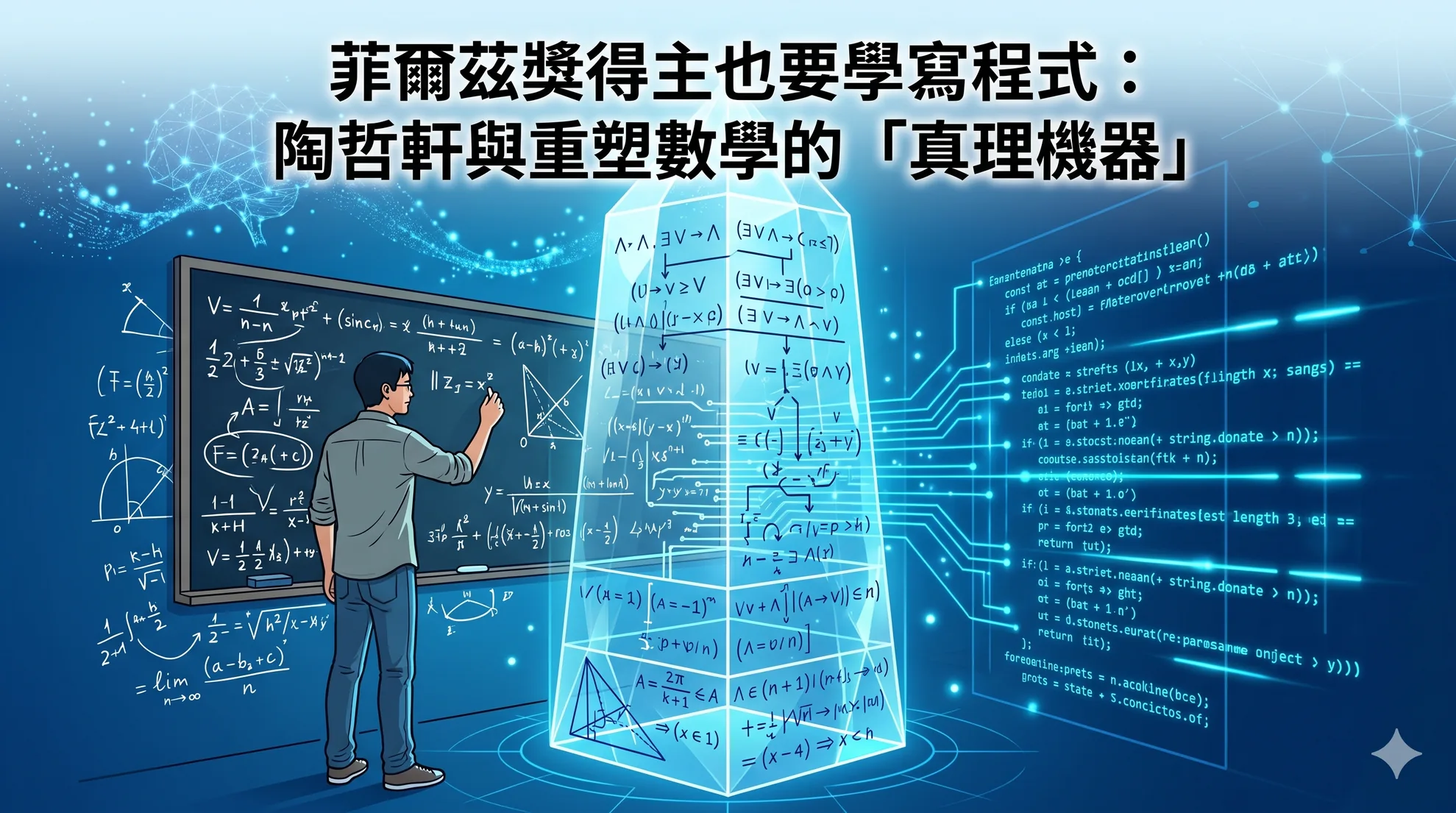 菲爾茲獎得主也要學寫程式:陶哲軒與重塑數學的「真理機器」
