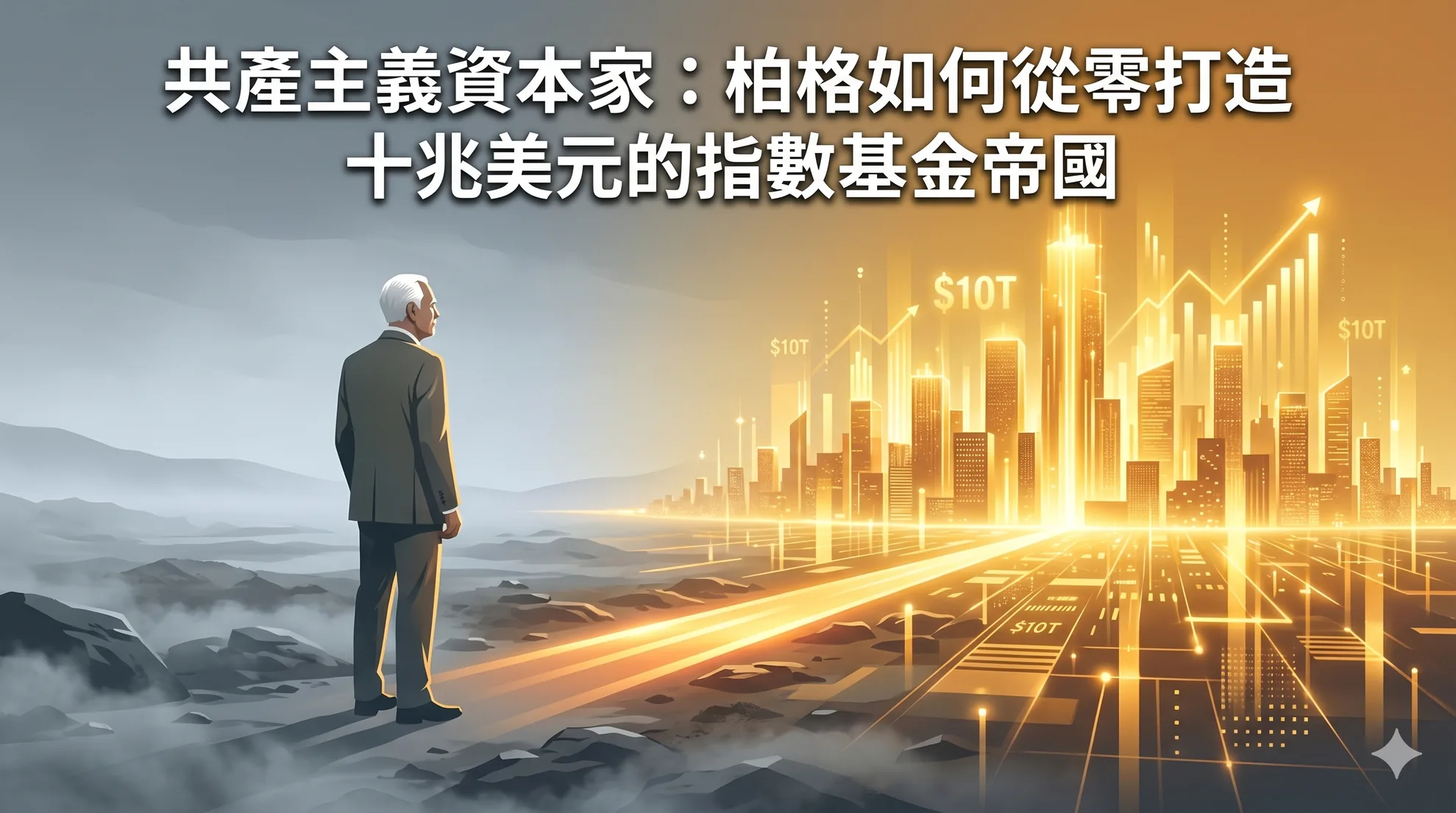 共產主義資本家：柏格如何從零打造十兆美元的指數基金帝國