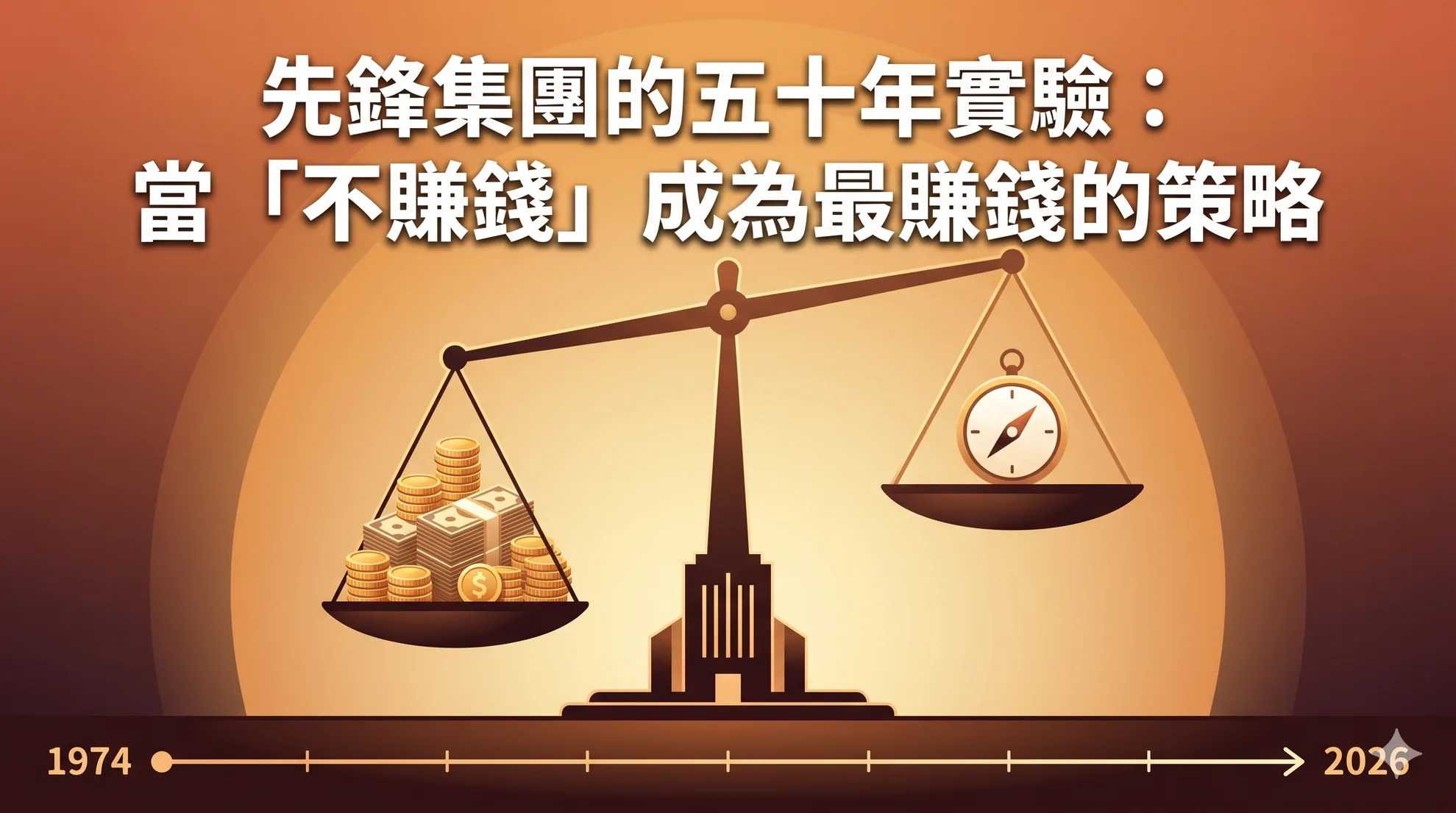 先鋒集團的五十年實驗：當「不賺錢」成為最賺錢的策略